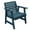 Nantucket Blue, variant on Highwood Furniture Weatherly Garden Chair-Finish:Weathered Acorn