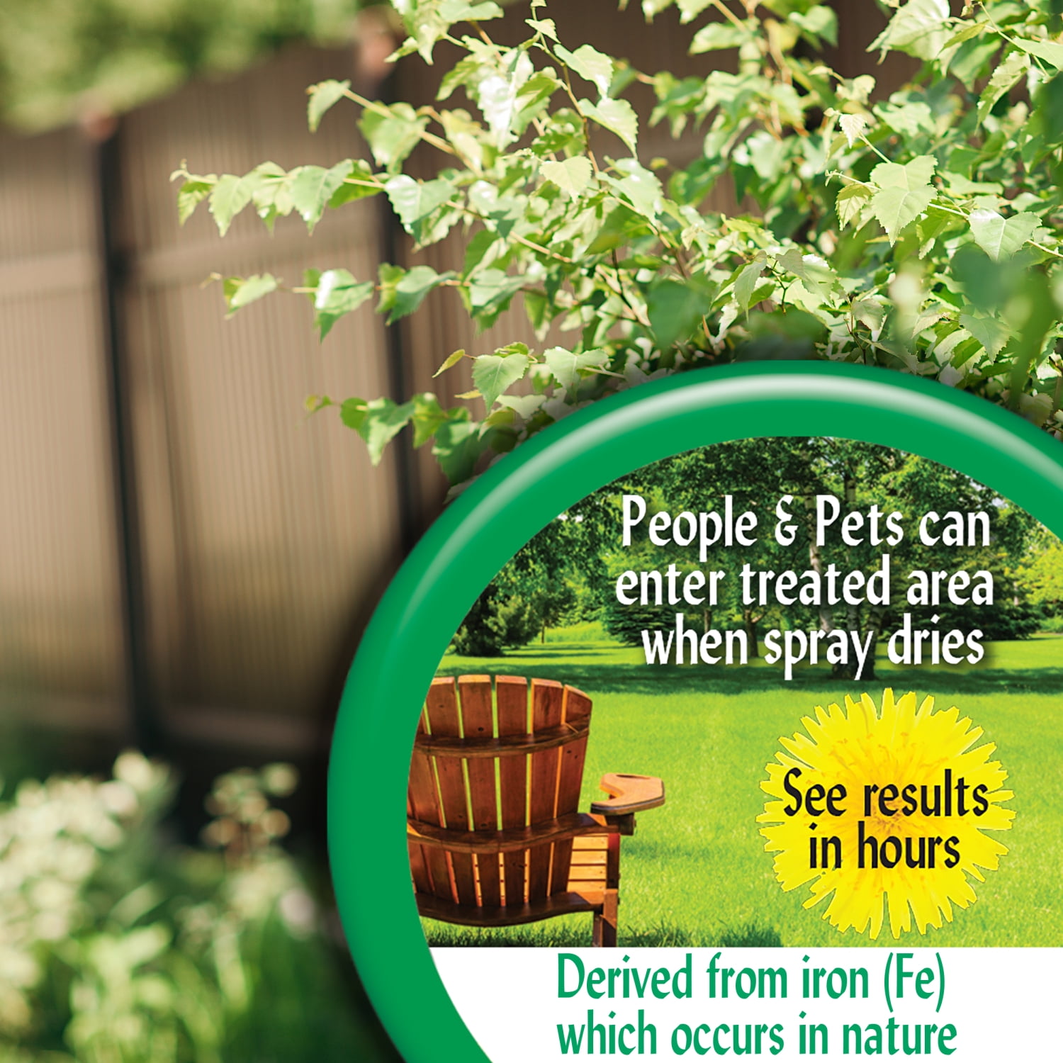 Bonide Captain Jack's Lawnweed Brew, 128 oz Herbicide Spray, Controls Weeds, Moss, Algae, Lichens