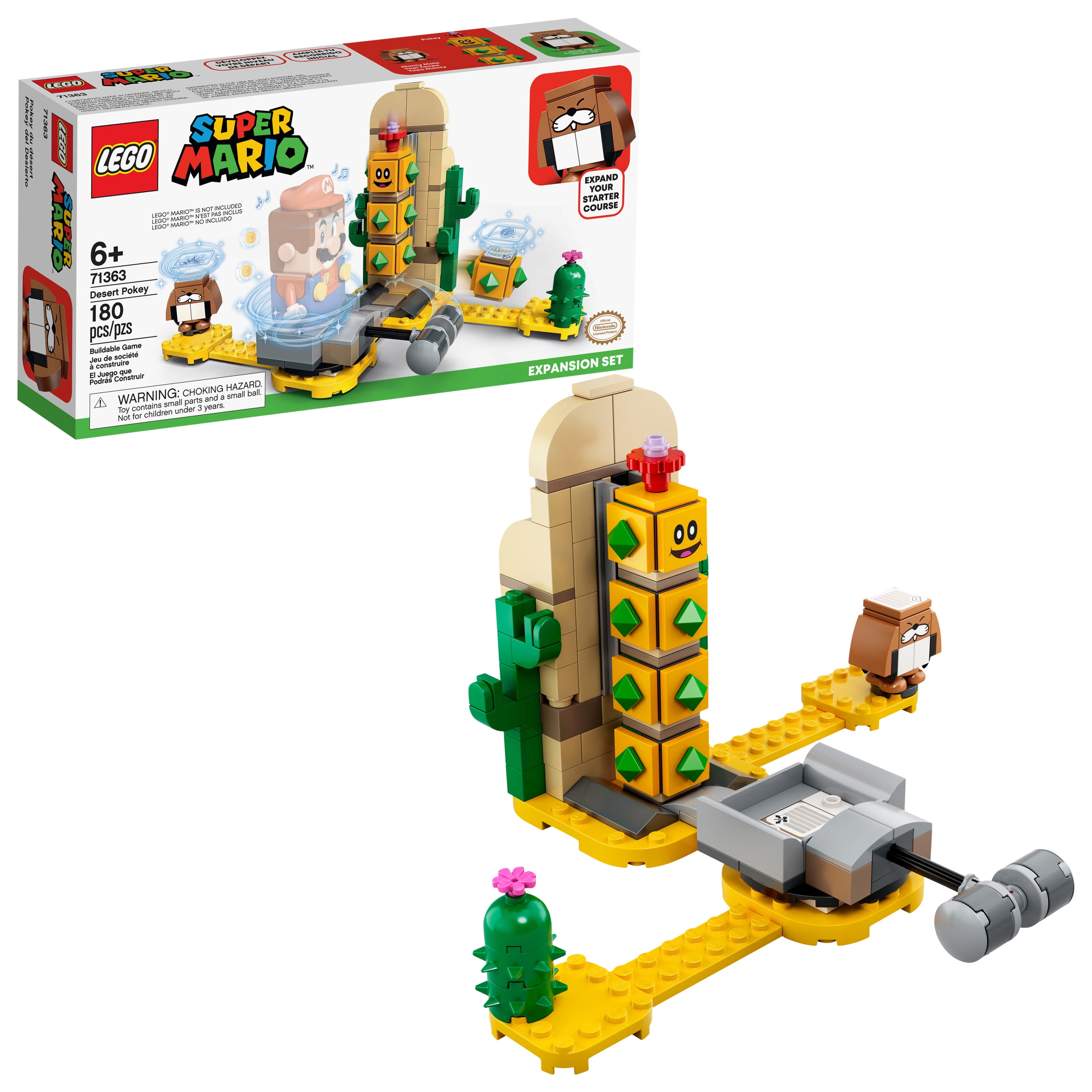 LEGO Super Mario Adventures with Mario Starter Course 71360 Building Kit In Hand 