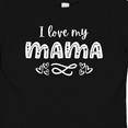 thumbnail image 4 of Inktastic I Love My Mama with Hearts Boys or Girls Baby T-Shirt, 4 of 5