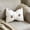 Red, variant on Gallickan Fleece Embroidered Bow Knot Throw Pillow with Insert, Orange Color, Modern Cute Irregular Shape, 1pc