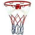 thumbnail image 1 of HUGFEGWE 32cm Basketball Hoop Netting Metal Rim Hanging Basket Basket- Wall Rim with Screws Indoor CJB91-49787, 1 of 8