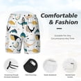 thumbnail image 3 of Fotbe Cute Whale Traje de Baño para Hombre – Shorts de Natación de Secado Rápido con Forro y Bolsillos-Medium, 3 of 6