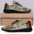 thumbnail image 3 of Chicken ChriStas Three Hens With Light Vintage Shoes Sneakers Black Size 11, 3 of 7