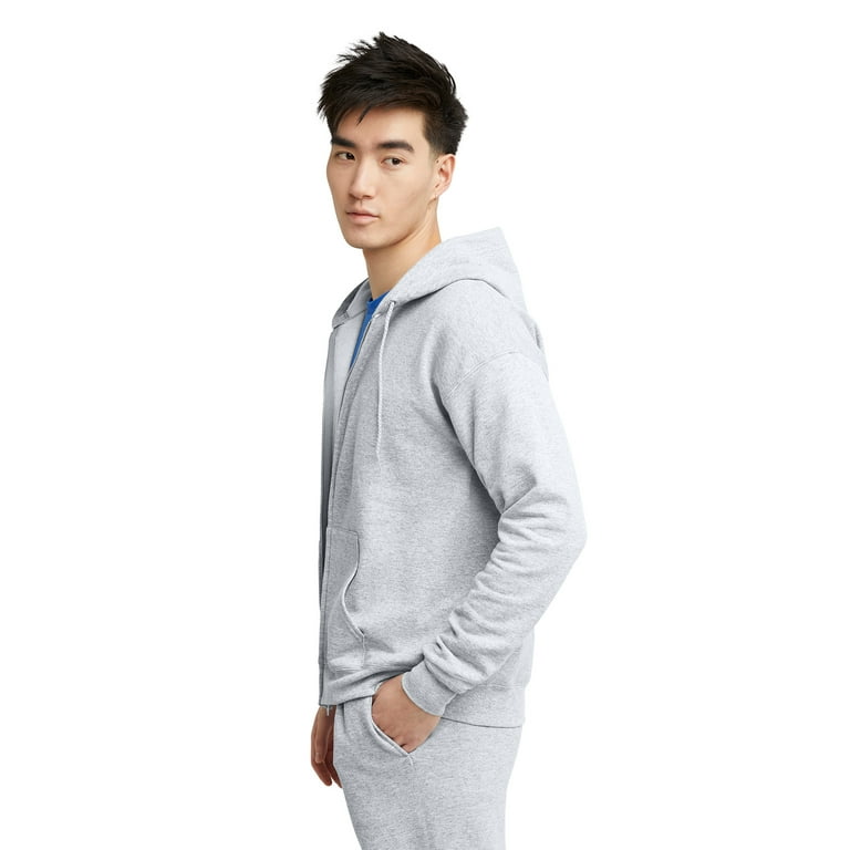 Hanes Men's EcoSmart Fleece Zip-up Hoodie, up to Size 3XL 