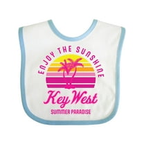 Inktastic Enjoy the Sunshine Key West Summer Paradise Boys or Girls Baby Bib