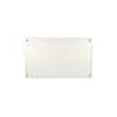 thumbnail image 2 of 5-Inch Mounting Plate for Lighted Address Numbers by LN LUMANUMBERS, Durable Stainless Steel, (For 2 Numbers, Off-White), 2 of 4