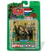 G.I.JOE SPY TROOPS Beachhead vs. Cobra Sand Viper 2 pack