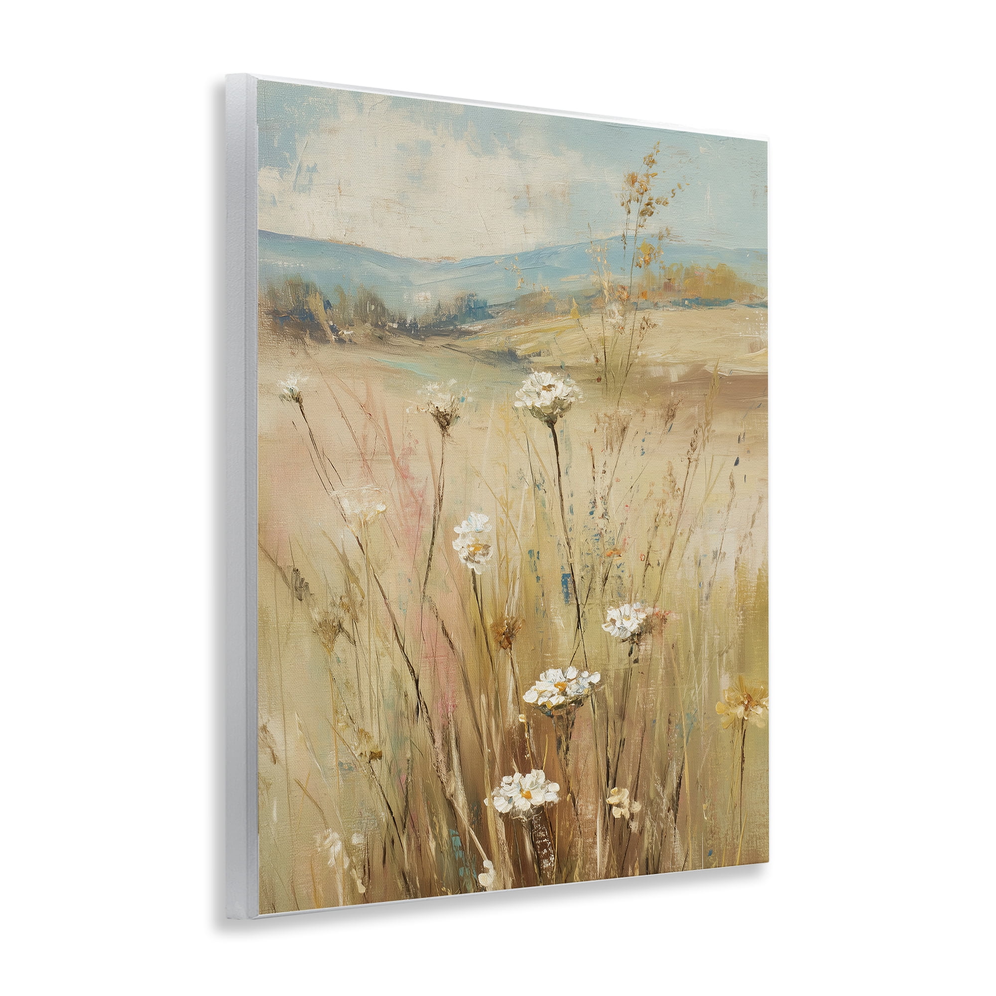 Stupell Industries Natural Lush Hillside Blooms Wall Plaque Art, design by Svetlana Aleynikova