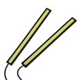 thumbnail image 2 of 2 x WATERPROOF LED 12V STRIP DAYTIME RUNNING LIGHT DRL CAR FOG DAY DRIVING LAMP, 2 of 4