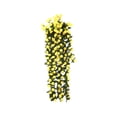 thumbnail image 2 of Glicina Artificial Flores Colgantes Enredaderas de Seda para Arco de Boda Pared Jardín Cerca Decoración Interior Exterior, Rojo, 95cm, 2 of 6