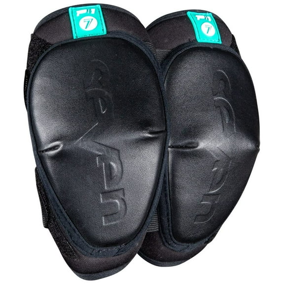 Seven Particle Peewee Elbow Guard (Black, One Size)