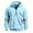 Blue, variant on Boys Quarter Zip Hoodie Fleece Hooded Sweatshirt With Pockets Kids Soft Long Sleeve Pullover Fall Winter School Clothes Dark Gray Size 12-14years