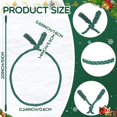 thumbnail image 2 of Corbatas navideñas Zhengmy de 20 pulgadas, 16 unidades, color verde, 2 of 6