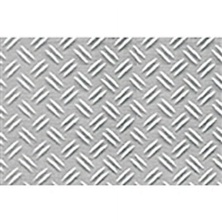 1:24 Double Diamond Plate Sheet, 7.5"x12" (2) Multi-Colored