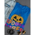 thumbnail image 3 of Spooky Vibes. Retro Pumpkin T-Shirt Women -Image by Shutterstock, Female Medium, 3 of 4