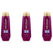 3 Pack - Infusium Repair & Replenish Conditioner, Nourish, Renew, with Keratin, Argan Oil, Ceramides for Dry, Damaged Hair, 13.5 Fl Oz
