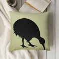 thumbnail image 3 of YINGXI - Decorative Pillow - Pillow - New Zealand National Symbol Print Cushion - Throw Pillow 18x18in, 3 of 5