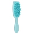 thumbnail image 1 of Cepillo de champú con mango largo para masaje del cuero cabelludo, 4 colores, cerdas de silicona suave, uso en seco o mojado, portátil, para mujeres, hombres y niños, cuidado del cabello, 1 of 3
