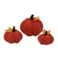 thumbnail image 6 of Zmeidao Corduroy Pumpkins Decor, Pumpkins Shape Tabletop Decorations, Autumn Decorative Pumpkins for Table Tiered Tray Shelf Fall Season Accent Decor Thanksgiving Gift, 6 of 9
