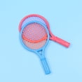 thumbnail image 4 of HLONK 2 Sets Kids Paddle Tennis Racket for Childrens Tennis Racket Red Blue Color Parent-Child Game, 4 of 8