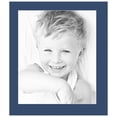 thumbnail image 2 of ArtToFrames 19x22" Delft Blue Custom Mat for Picture Frame with Opening for 15x18" Photos. Mat Only, Frame Not Included (MAT-165), 2 of 5