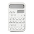 thumbnail image 1 of Calculadora estándar perfke Calculadora financiera de Diseño antideslizante Blanco, 1 of 9