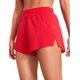 thumbnail image 1 of Shorts CRZ YOGA V Split para Correr 2.5" Cintura Alta Rojo L, 1 of 5