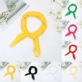 thumbnail image 5 of Bmisegm Scarfs for Women Candy Color Chiffon Square Scarf Soft Lightweight Art Performance Dance Neckwear Shawl Summer Scarf Green, 5 of 5
