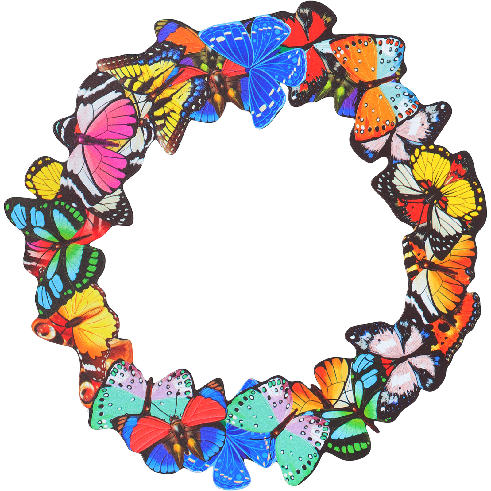 HOMEMAXS Metal Butterflies Wall Art Wall Hanging Iron Butterflies