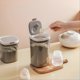 thumbnail image 3 of Airtight Coffee Storage Container, 800ML Plastic Kitchen Canister, 3 of 5