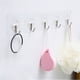 thumbnail image 5 of Monstrate Ganchos adhesivos de 10 uds, ganchos de pared transparentes sin costuras, colgadores adhesivos para baño, hogar, cocina Type1 NO1, 5 of 6