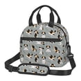 thumbnail image 1 of Balery Funny Beagle Active Dog Bolsa de Almuerzo Impresa, Caja de Almuerzo Reutilizable, Bolsa Térmica Aislada para Almuerzo, Bolsa Antiderrames, 1 of 7