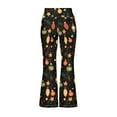 thumbnail image 5 of DISNIMO Black Christmas Flare Leggings Long with Pockets Kids Black Leggings Bell Bottoms Kids 7-8 Girls Flare Yoga Pants High Waisted Kids Polyester Bell Bottom Leggings for Girls, 5 of 7