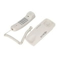 thumbnail image 2 of Landline Phone, Oval Button Design Wall Telephone  Function Mute Function ABS  For Hotel  For Home Black,White, 2 of 8