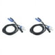 thumbnail image 1 of 2X Cable Powercon Combinación de Enchufe Powercon y Línea de Señal XLR para Tránsito de Señal de Conexión de Alimentación de Luz (B), 1 of 5