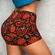 thumbnail image 4 of Fotbe Tomatoes And Chili Shorts Sin Costuras – Shorts Deportivos de Cintura Alta para Mujer, Elásticos para Gimnasio, Yoga, Running o Ciclismo-Medium, 4 of 8