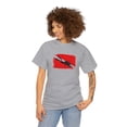 thumbnail image 3 of Vintage Scuba Diving Shirt, Gift For Diver Tee, Sea Lover T-shirt - ID: 776, 3 of 7