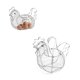 thumbnail image 4 of Cesta metálica de liquidación Zmeidao, estante con forma de pollo, cesta de alambre metálico y cesta para aperitivos de frutas, cocina, 4 of 8