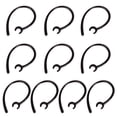 thumbnail image 2 of Naierhg 10Pcs Bluetooth-compatible Headset Receiver Clip Clamp Holder EarHook Ear Loop Replacement,Black, 2 of 7