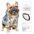 thumbnail image 3 of Fotbe Cartoon Poodle Dog Sudadera con Estampado para Perros Pequeños – Suéter con Capucha para Mascotas, Tela Suave de Forro Polar con Bolsillo-Medium, 3 of 7