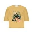 thumbnail image 5 of Shirts for Women Trendy 2025 Summer Clothes for Women 2025 Vacation Plus Size Women Short Sleeve Tops Trendy Evening Party Shirts White, 5 of 5