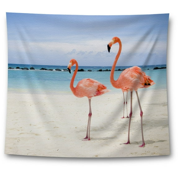 Awkward Styles Flamingo Tapestry Wall Hanging Sunny Beach Home Decor