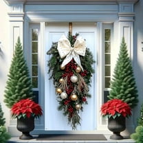 Christmas Door Cover Decoration Christmas Door Cover Door Hanging Party Decoration Door Cover Tapestry