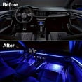 thumbnail image 3 of SUTENGDA 1 Set Of 118-inch Car Interior LED Light Strips  Car Atmosphere Lights USB Lights  Car Interior LED Light Strips  RGB Music Sync  Car Door  Center Console And Dashboard Fiber Opt, 3 of 5