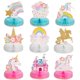 thumbnail image 1 of Decoración de mesa Outus Unicorn Rainbow Honeycomb x9, 1 of 6