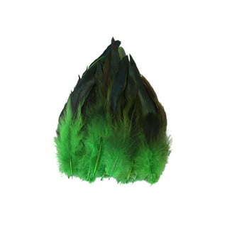20pcs Green Colorful Pheasant Duck Feathers For Crafts Natural Feather  Jewelry Handicrafts Accessories Decoration Fly Tying Materials