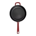 thumbnail image 2 of Chuck Hughes Poêle Profonde en Fonte, 3,75 L (4 qt) Rouge, 2 of 2
