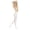 White, variant on Intimates Adult Non-Run Footed Tights, White - 2XL