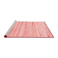 thumbnail image 2 of Ahgly Company Machine Washable Indoor Square Solid Red Modern Area Rugs, 4' Square, 2 of 4